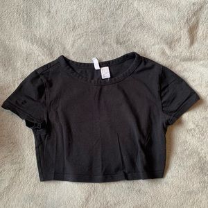 Black Fitted Tee